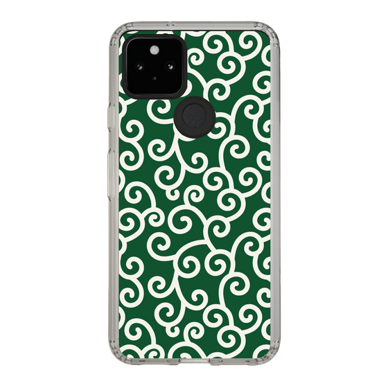スリムプロテクションケース［ 唐草模様 - Green ］