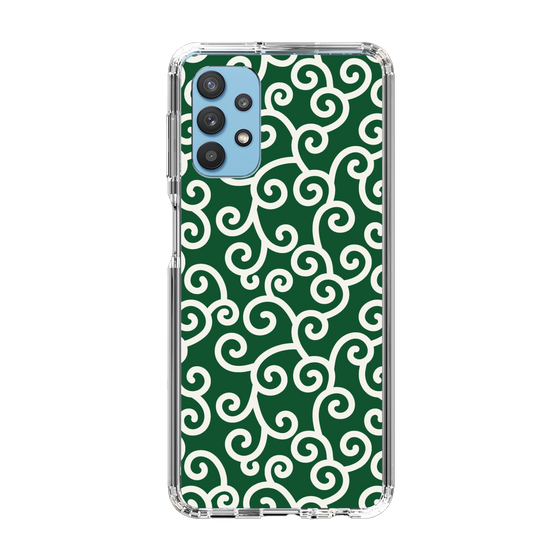 スリムプロテクションケース［ 唐草模様 - Green ］