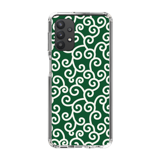 スリムプロテクションケース［ 唐草模様 - Green ］