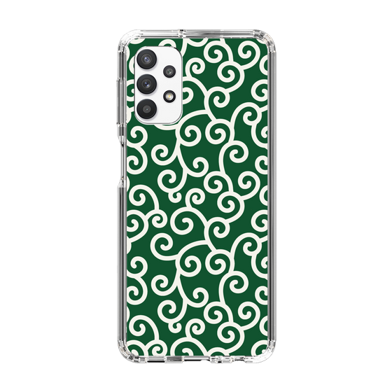 スリムプロテクションケース［ 唐草模様 - Green ］