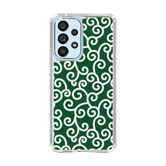スリムプロテクションケース［ 唐草模様 - Green ］