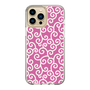 スリムプロテクションケース［ 唐草模様 - Pink ］