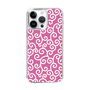 スリムプロテクションケース［ 唐草模様 - Pink ］