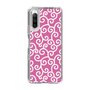 スリムプロテクションケース［ 唐草模様 - Pink ］