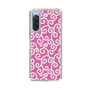 スリムプロテクションケース［ 唐草模様 - Pink ］