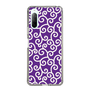スリムプロテクションケース［ 唐草模様 - Purple ］