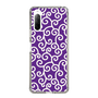 スリムプロテクションケース［ 唐草模様 - Purple ］