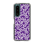 スリムプロテクションケース［ 唐草模様 - Purple ］