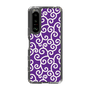スリムプロテクションケース［ 唐草模様 - Purple ］