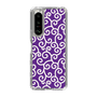 スリムプロテクションケース［ 唐草模様 - Purple ］