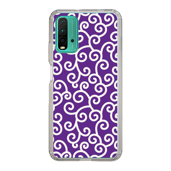 スリムプロテクションケース［ 唐草模様 - Purple ］