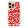 スリムプロテクションケース［ 唐草模様 - Red ］