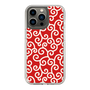 スリムプロテクションケース［ 唐草模様 - Red ］