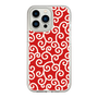 スリムプロテクションケース［ 唐草模様 - Red ］
