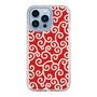 スリムプロテクションケース［ 唐草模様 - Red ］