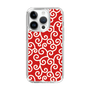 スリムプロテクションケース［ 唐草模様 - Red ］