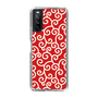 スリムプロテクションケース［ 唐草模様 - Red ］