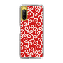スリムプロテクションケース［ 唐草模様 - Red ］