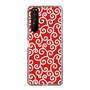 スリムプロテクションケース［ 唐草模様 - Red ］