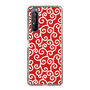 スリムプロテクションケース［ 唐草模様 - Red ］
