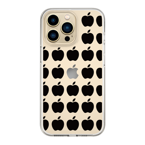 スリムプロテクションケース［ Apple - Black ］