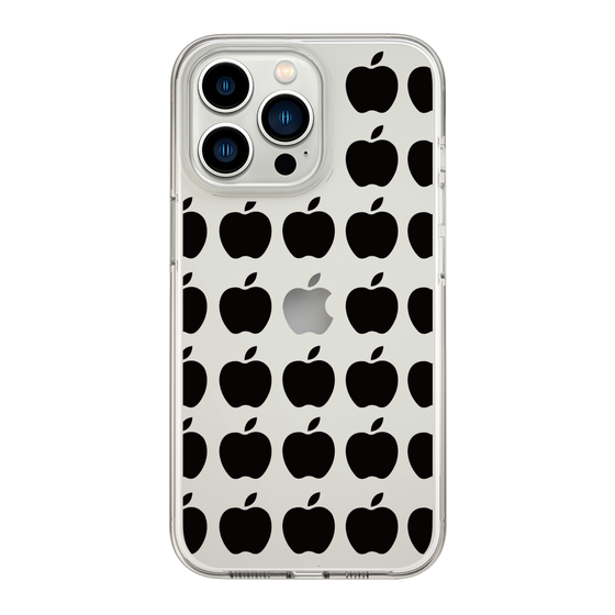 スリムプロテクションケース［ Apple - Black ］