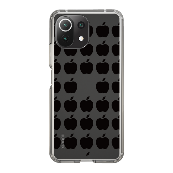 スリムプロテクションケース［ Apple - Black ］