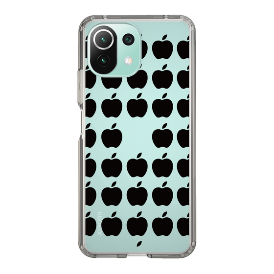 スリムプロテクションケース［ Apple - Black ］