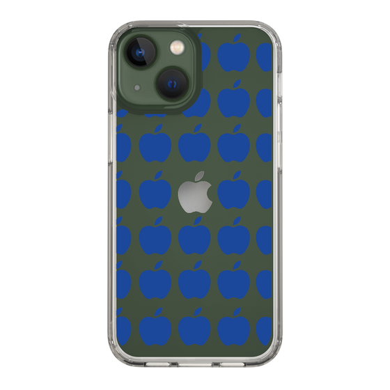 スリムプロテクションケース［ Apple - Blue ］