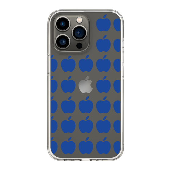 スリムプロテクションケース［ Apple - Blue ］