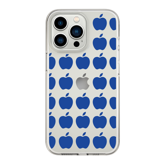 スリムプロテクションケース［ Apple - Blue ］