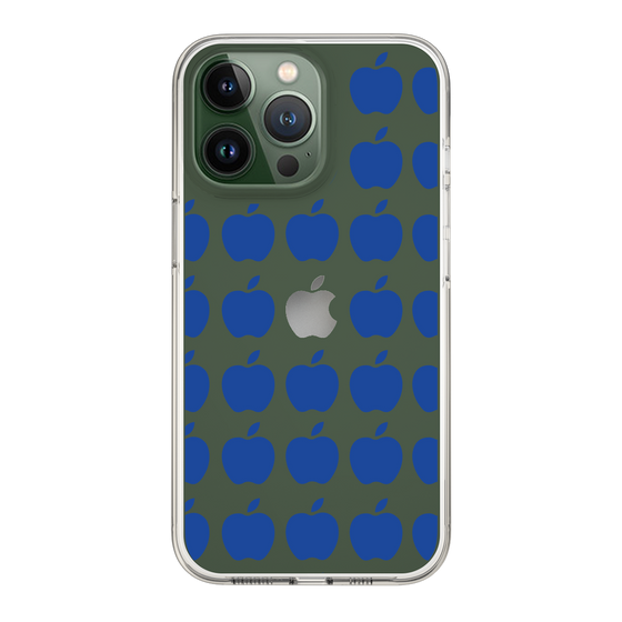 スリムプロテクションケース［ Apple - Blue ］