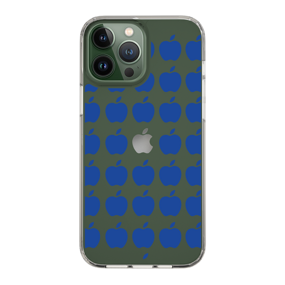スリムプロテクションケース［ Apple - Blue ］