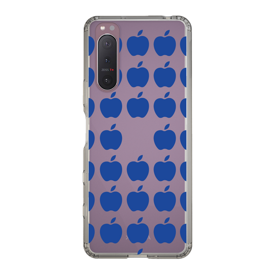 スリムプロテクションケース［ Apple - Blue ］