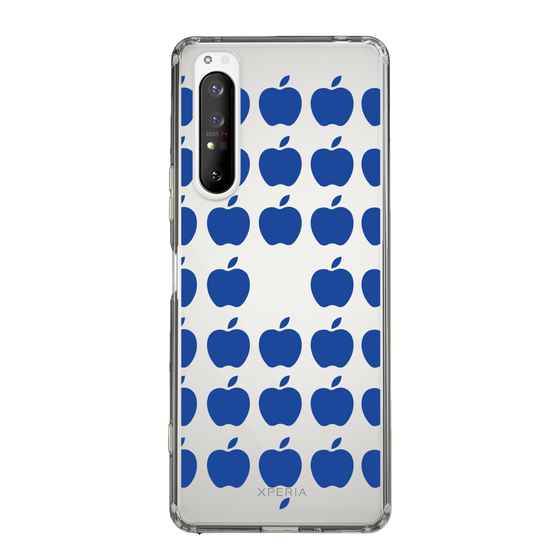 スリムプロテクションケース［ Apple - Blue ］