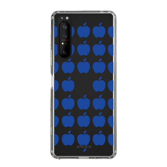 スリムプロテクションケース［ Apple - Blue ］
