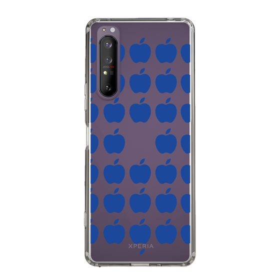 スリムプロテクションケース［ Apple - Blue ］