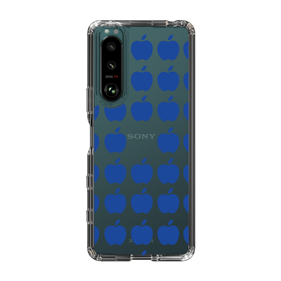 スリムプロテクションケース［ Apple - Blue ］