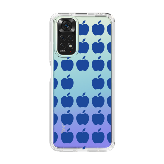 スリムプロテクションケース［ Apple - Blue ］