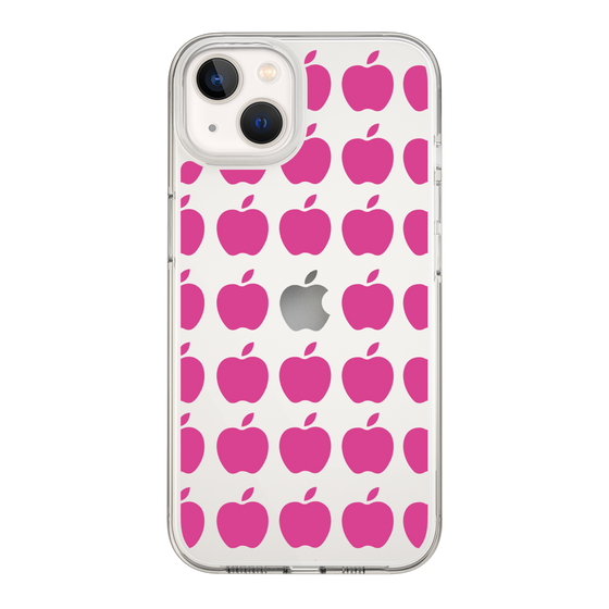 スリムプロテクションケース［ Apple - Pink ］