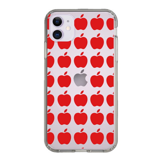 スリムプロテクションケース［ Apple - Red ］