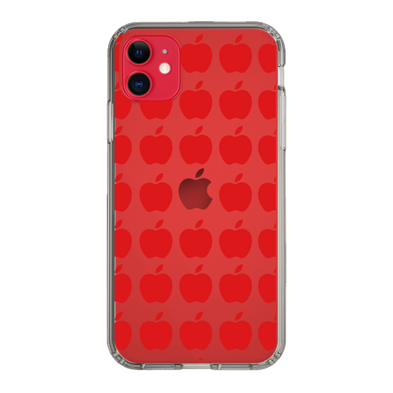 スリムプロテクションケース［ Apple - Red ］