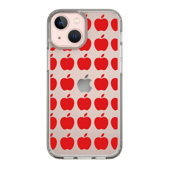 スリムプロテクションケース［ Apple - Red ］