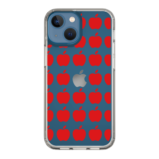 スリムプロテクションケース［ Apple - Red ］