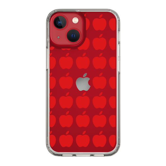 スリムプロテクションケース［ Apple - Red ］