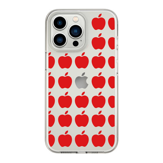 スリムプロテクションケース［ Apple - Red ］