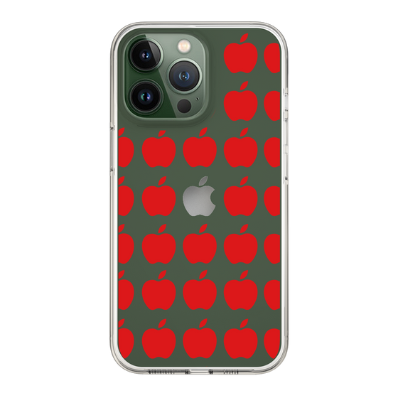 スリムプロテクションケース［ Apple - Red ］