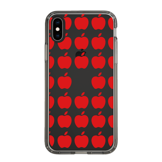 スリムプロテクションケース［ Apple - Red ］