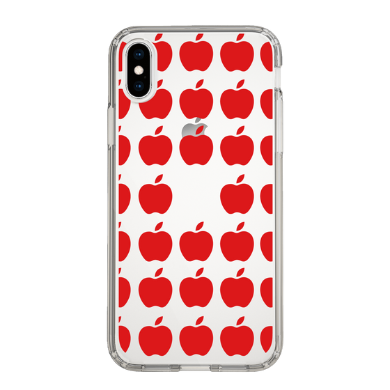 スリムプロテクションケース［ Apple - Red ］