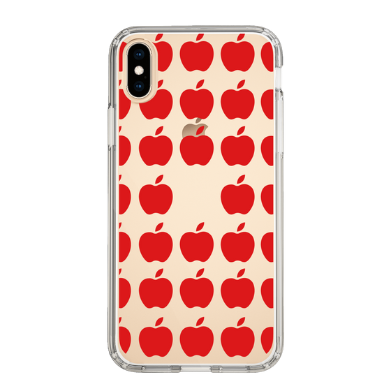 スリムプロテクションケース［ Apple - Red ］